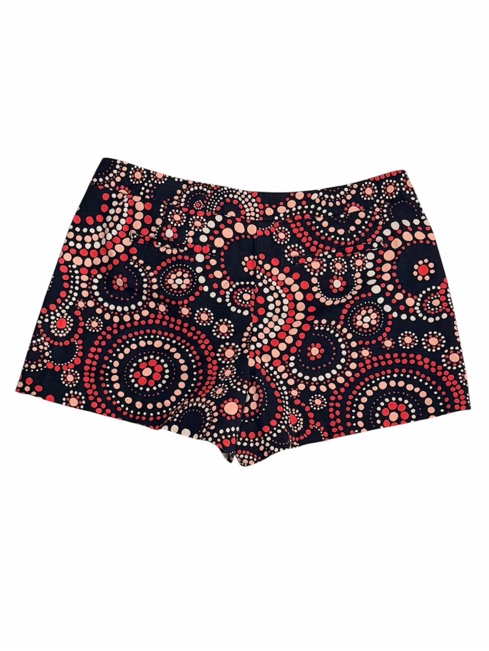 Vineyard Vines Navy Shorts with Pink & Coral Dot Pattern Size 10 - Picture 6 of 7